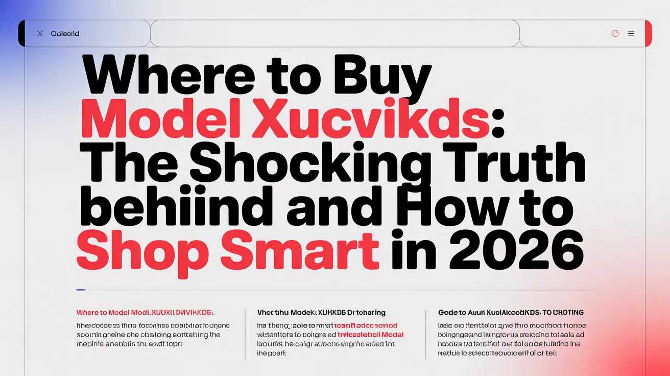 where to buy model xucvihkds